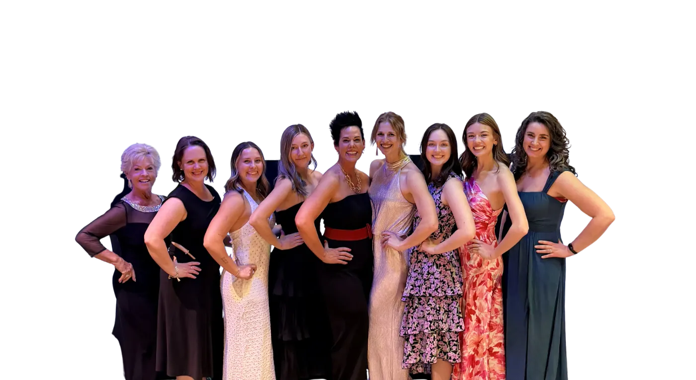 Energy Arts Dance faculty together at a studio celebration